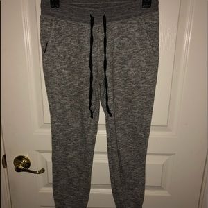 grey joggers